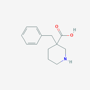 molecular formula C13H17NO2 B13841064 3-Benzylpiperidine-3-carboxylic acid 