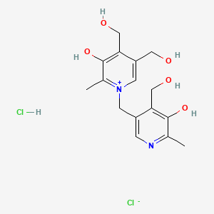 3-Hydroxy-1-[[5-hydroxy-4-(hydroxymethyl)-6-methyl-3-pyridinyl]methyl]-4,5-bis(hydroxymethyl)-2-methyl Pyridinium chloride HCl