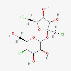 Trichlorosucrose-d6, 1,6-Dichloro-1,6-dideoxy-ss-D-fructofuranosyl-4-chloro-4-deoxy