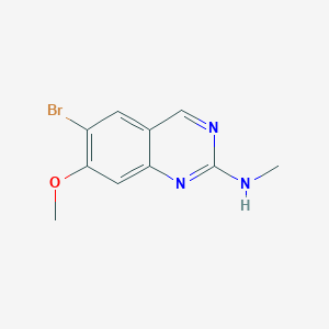 6-bromo-7-methoxy-N-methylquinazolin-2-amine