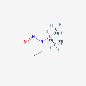 molecular formula C5H12N2O B13841144 Eipna-13C3 