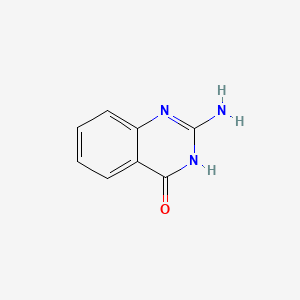molecular formula C8H7N3O B1384119 2-氨基-3H-喹唑啉-4-酮 CAS No. 20198-19-0