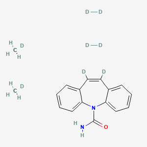 molecular formula C17H24N2O B13841199 Carbamazepine-d8(Major) 