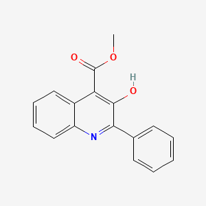 Methyl 3-hydroxy-2-phenylquinoline-4-carboxylate