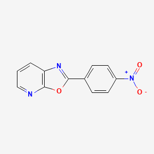 2-(4-Nitrophenyl)-[1,3]oxazolo[5,4-b]pyridine