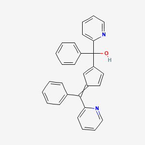 a-Phenyl-a-[3-(a-2-pyridylbenzylidene)-1,4-cyclopentadien-1-yl]-2-pyridinemethanol