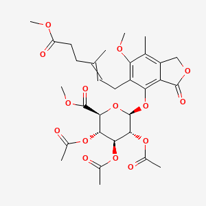 Methyl 6-[Methyl-2,3,4-tri-O-acetyl-b-D-glucuronato]mycophenolate