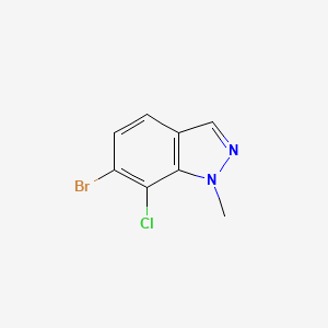 6-Bromo-7-chloro-1-methyl-1H-indazole