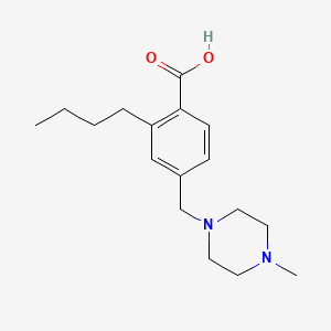 2-Butyl-4-((4-methylpiperazin-1-yl)methyl)benzoate