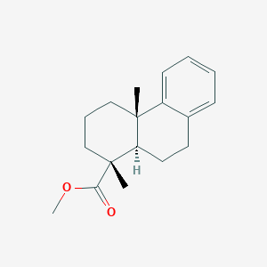 molecular formula C18H24O2 B13841548 methyl (1R,4aS,10aR)-1,4a-dimethyl-2,3,4,9,10,10a-hexahydrophenanthrene-1-carboxylate 