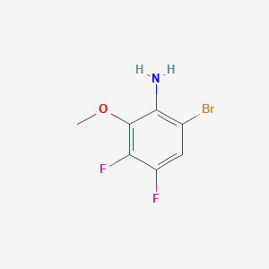 6-Bromo-3,4-difluoro-2-methoxyaniline