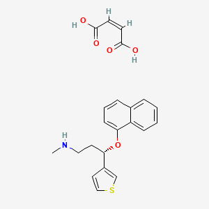 (3S)-N-Methyl-Gamma-(1-naphthalenyloxy)-3-thiophenepropanamine Maleic Acid Salt