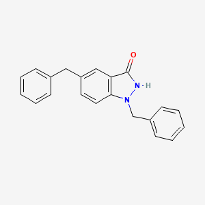 1,5-Dibenzyl-1H-indazol-3-ol