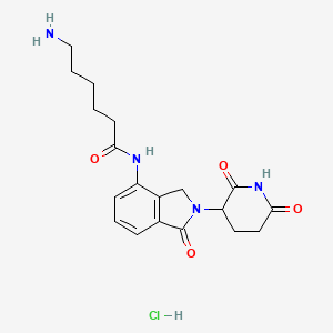 Lenalidomide-CO-C5-amine HCl