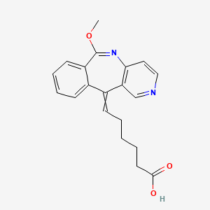 6-(6-Methoxypyrido[4,3-c][2]benzazepin-11-ylidene)hexanoic acid