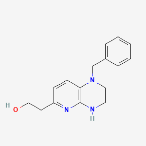 2-(1-benzyl-3,4-dihydro-2H-pyrido[2,3-b]pyrazin-6-yl)ethanol