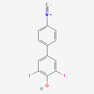 4'-Hydroxy-3',5'-diiodo-[1,1'-biphenyl]-4-carbonitrile