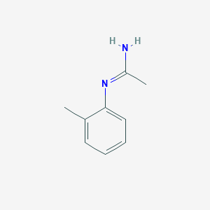 N'-(2-methylphenyl)ethanimidamide