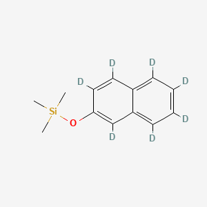 2-[(Trimethylsilyl)oxy]naphthalene-d7