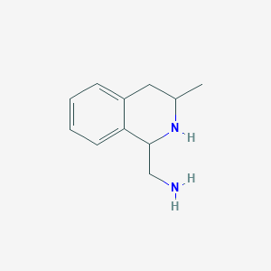 (3-Methyl-1,2,3,4-tetrahydroisoquinolin-1-yl)methanamine