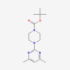 tert-Butyl 4-(4,6-dimethylpyrimidin-2-yl)piperazine-1-carboxylate