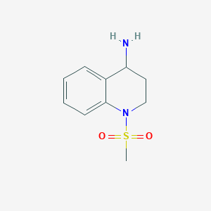 1-methylsulfonyl-3,4-dihydro-2H-quinolin-4-amine