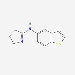 N-(1-benzothiophen-5-yl)-3,4-dihydro-2H-pyrrol-5-amine