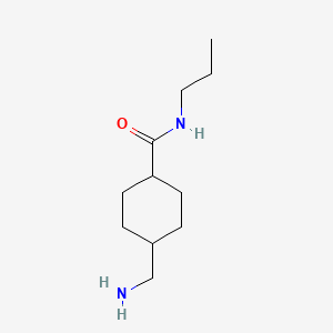 4-(aminomethyl)-N-propylcyclohexane-1-carboxamide