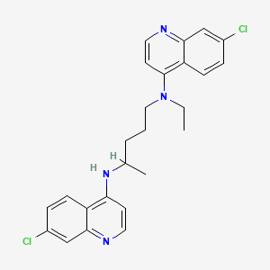 N1,N4-Bis-(7-chloroquinolin-4-yl)-N1-ethylpentane-1,4-diamine