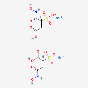 4-Hydroxyamino-2-sulfosuccinic Acid Sodium Salt and 4-Hydroxyamino-3-sulfosuccinic Acid Sodium Salt