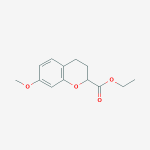 ethyl 7-methoxy-3,4-dihydro-2H-chromene-2-carboxylate