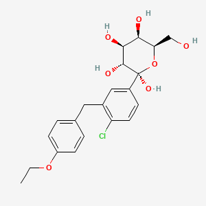 (2S,3R,4S,5R,6R)-5-Hydroxy Dapagliflozin