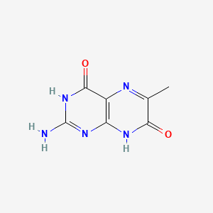 molecular formula C7H7N5O2 B1384205 2-氨基-4,7-二羟基-6-甲基蝶呤 CAS No. 712-38-9