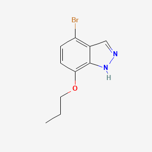 4-Bromo-7-propoxy-1H-indazole