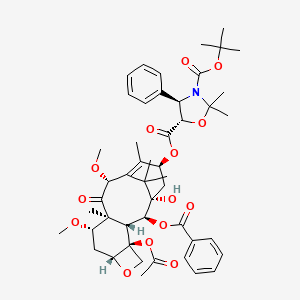 (4R,5S)-3-(tert-Butoxycarbonyl)-N-2,2-Dimethyloxazolidine (2'S, 3'R)-Cabazitaxel