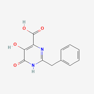 B1384212 2-Benzyl-5,6-dihydroxy-pyrimidine-4-carboxylic acid CAS No. 878649-59-3