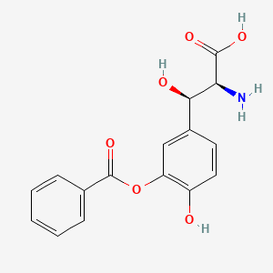 (2S,3R)-2-Amino-3-(3-(benzoyloxy)-4-hydroxyphenyl)-3-hydroxypropanoic Acid