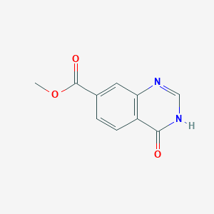 molecular formula C10H8N2O3 B1384220 4-氧代-3,4-二氢喹唑啉-7-甲酸甲酯 CAS No. 313535-84-1