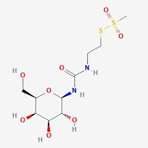 N-beta-D-Galactopyranosyl-N'-[(2-methanethiosulfonyl)ethyl]urea