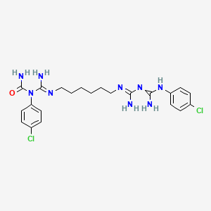 molecular formula C22H29Cl2N9O B13842279 Oxo Chlorhexidine 