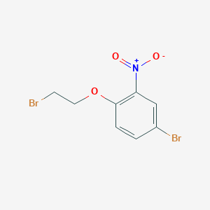 4-Bromo-1-(2-bromoethoxy)-2-nitrobenzene