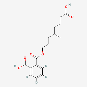 Mono-(7-carboxy-4-methylheptyl) Phthalate-d4