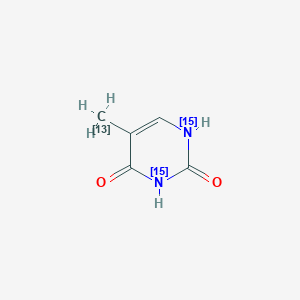 Thymine-15N2,13C