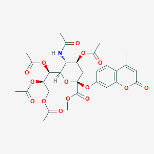 (4-Methylumbelliferyl)-N-acetyl-4,7,8,9-tetra-O-acetyl-a-D-neuraminic Acid, Methyl Ester