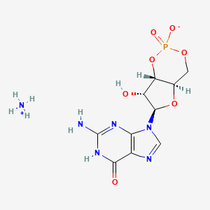 Guanosine 3',5'-Cyclic Monophosphate Monoammonium Salt