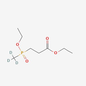 3-Methylphosphinicopropionic Acid-d3 Diethyl Ester