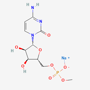 molecular formula C10H15N3NaO8P B13842584 Cytidine 5'-Monophosphate Methyl Ester Sodium Salt 