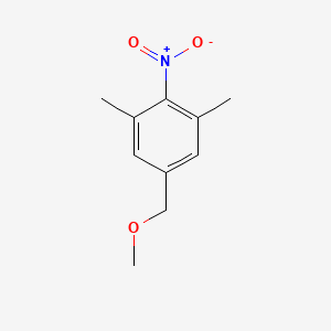 molecular formula C10H13NO3 B13842634 1,3-Dimethyl-5-[(methyloxy)methyl]-2-nitrobenzene 