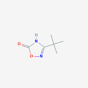 molecular formula C6H10N2O2 B1384265 3-Tert-butyl-1,2,4-oxadiazol-5-ol CAS No. 163619-95-2