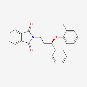 molecular formula C24H21NO3 B13842832 (R)-2-(3-Phenyl-3-(o-tolyloxy)propyl)isoindoline-1,3-dione 